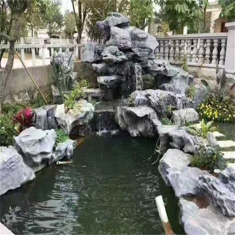 茶陵庭院鱼池改造过滤